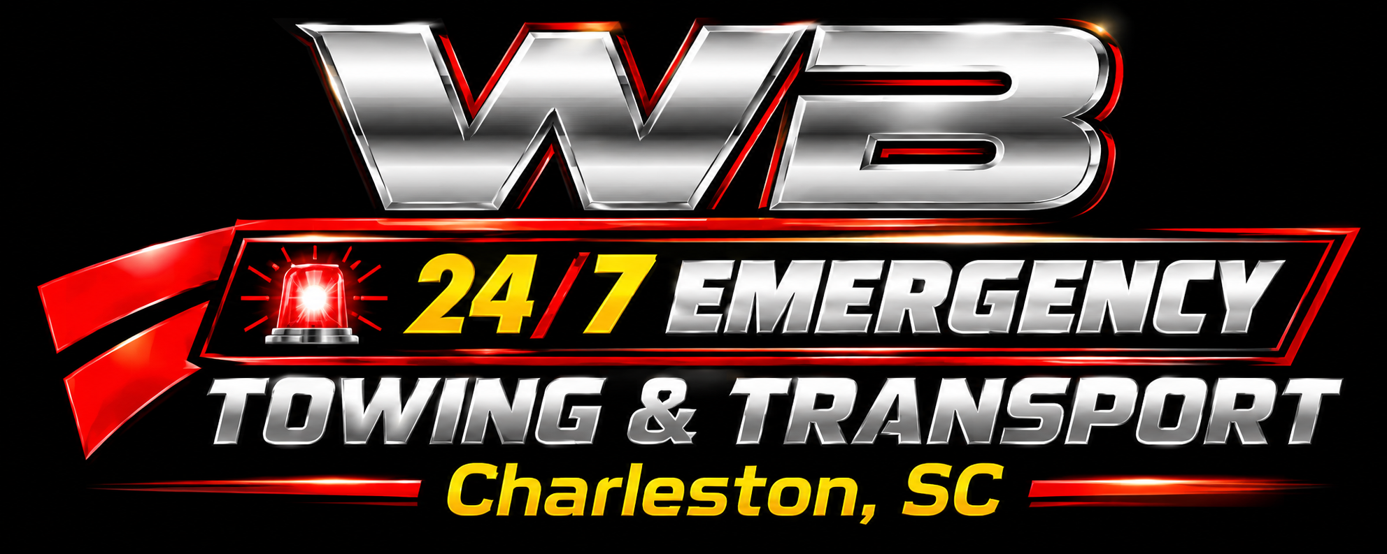 WB 24/7 Emergency Towing & Transport Charleston SC logo